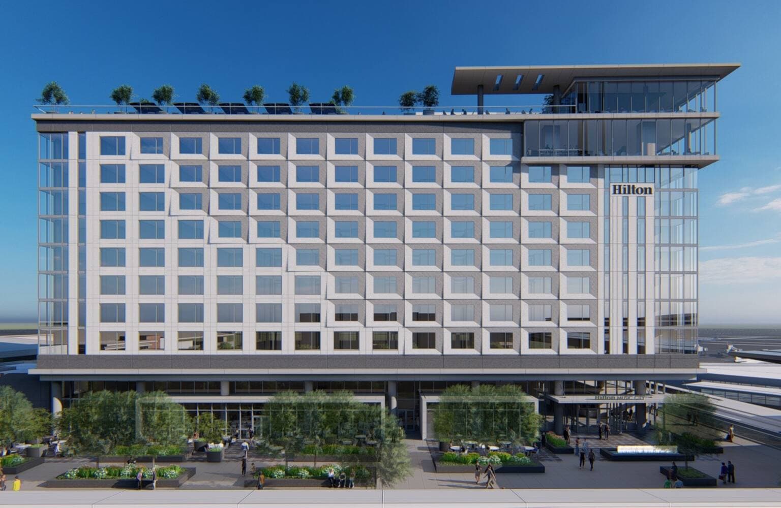 Hilton BNA Nashville Airport Terminal